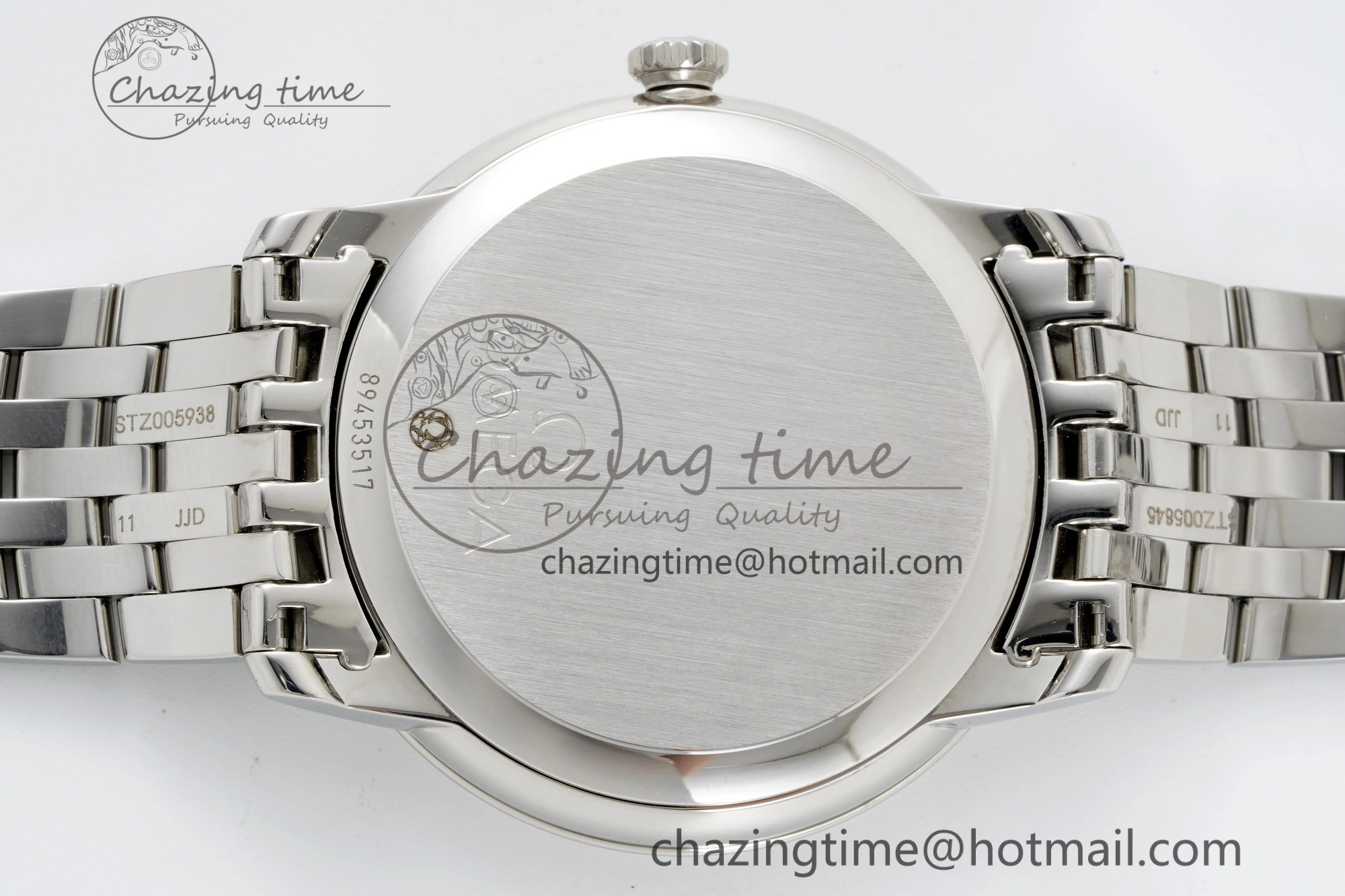 SoftTouch De Ville SS TWF 1:1 Best Edition Silver Dial on SS Bracelet MIYOTA 7836