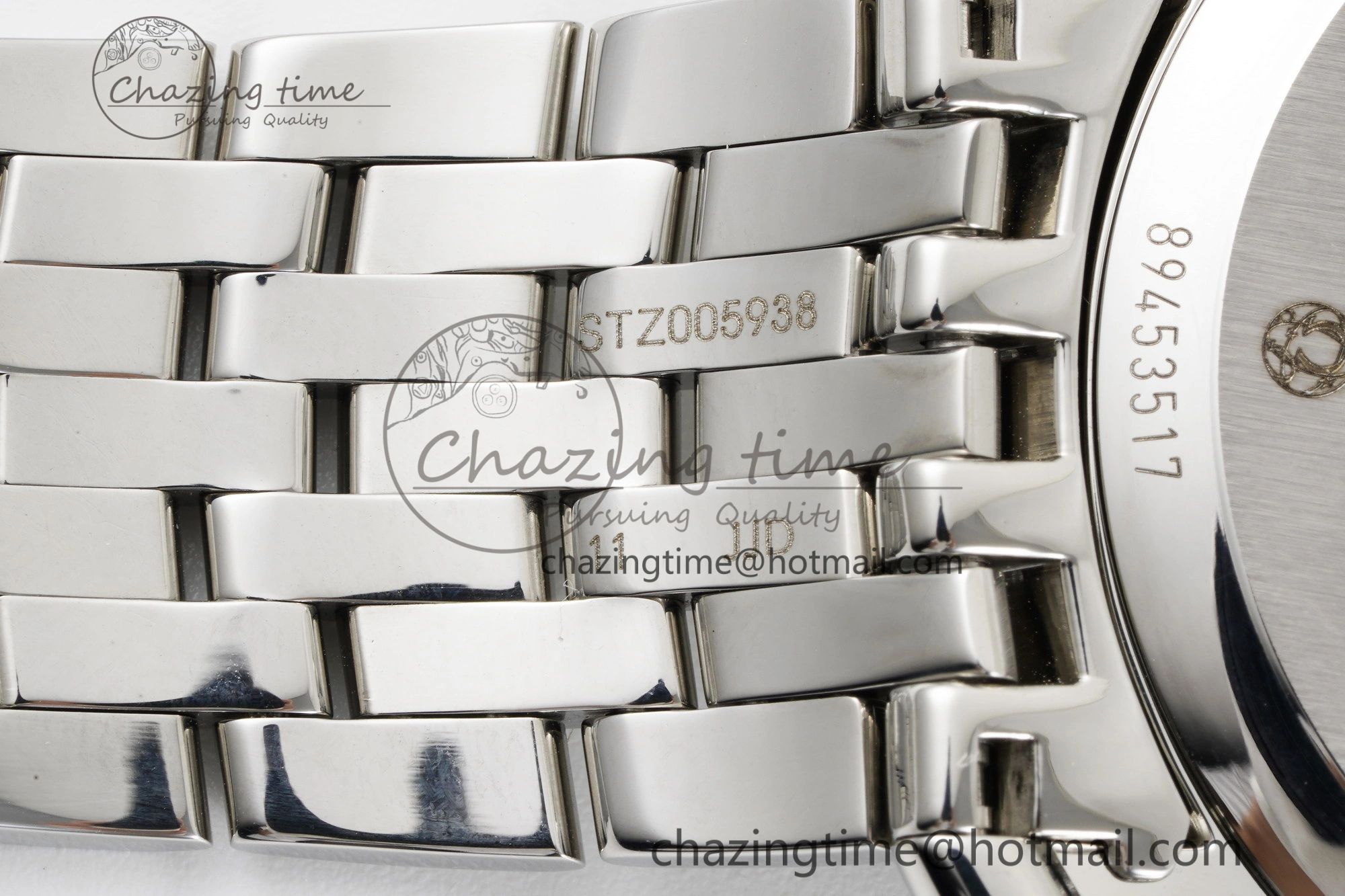 SoftTouch De Ville SS TWF 1:1 Best Edition Silver Dial on SS Bracelet MIYOTA 7836