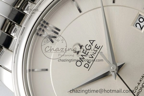 SoftTouch De Ville SS TWF 1:1 Best Edition Silver Dial on SS Bracelet MIYOTA 7836