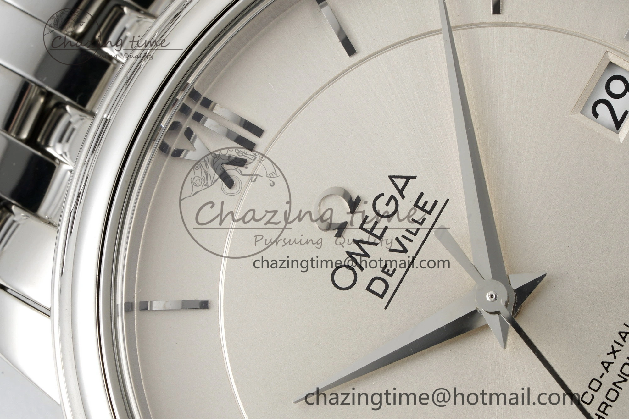 SoftTouch De Ville SS TWF 1:1 Best Edition Silver Dial on SS Bracelet MIYOTA 7836