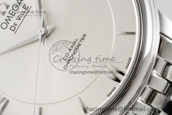 SoftTouch De Ville SS TWF 1:1 Best Edition Silver Dial on SS Bracelet MIYOTA 7836