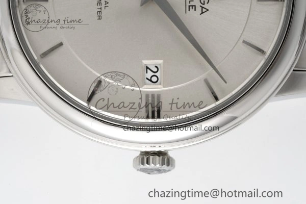 SoftTouch De Ville SS TWF 1:1 Best Edition Silver Dial on SS Bracelet MIYOTA 7836