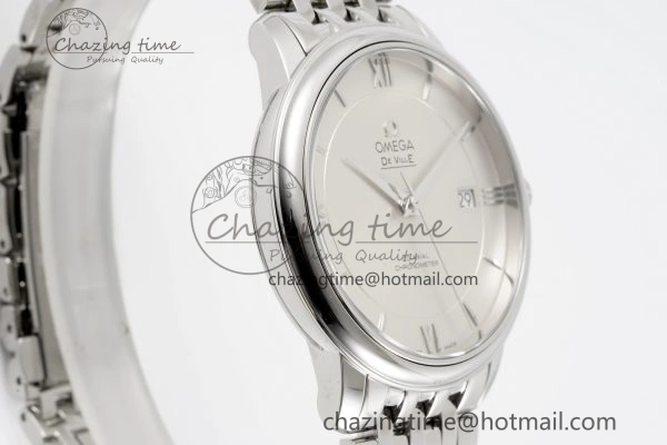 SoftTouch De Ville SS TWF 1:1 Best Edition Silver Dial on SS Bracelet MIYOTA 7836