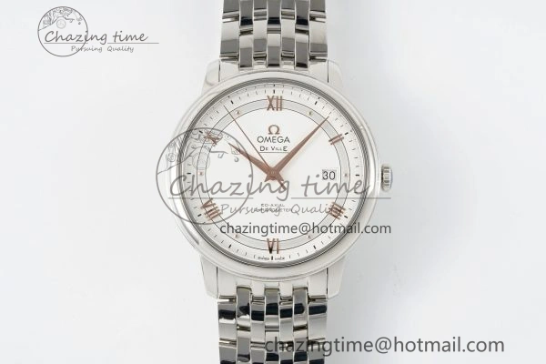 WrinkleFree De Ville SS TWF 1:1 Best Edition White Dial on SS Bracelet MIYOTA 7841