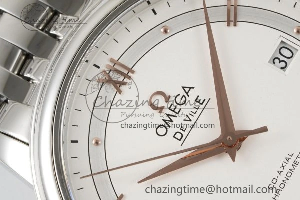 WrinkleFree De Ville SS TWF 1:1 Best Edition White Dial on SS Bracelet MIYOTA 7841