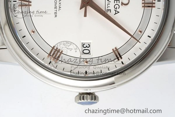 WrinkleFree De Ville SS TWF 1:1 Best Edition White Dial on SS Bracelet MIYOTA 7841