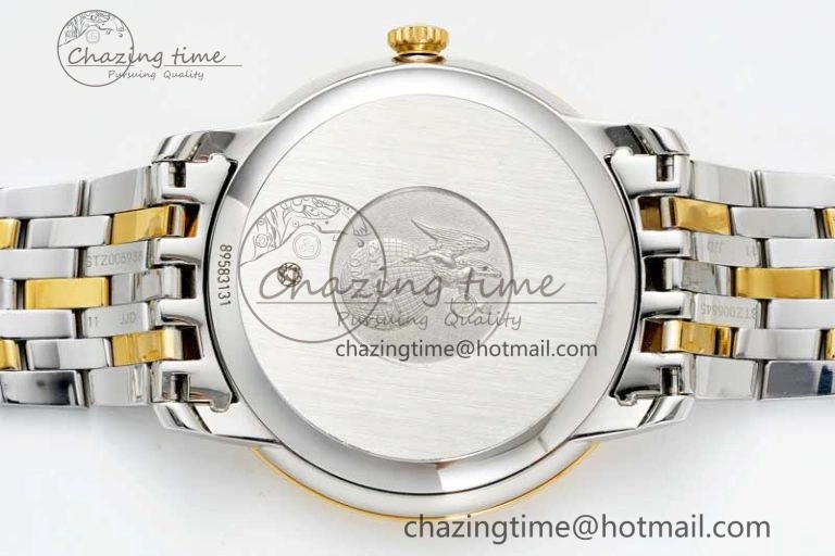 De Ville SS YG DIWF 1:1 Best Edition YG Dial on SS YG Bracelet MIYOTA Affordable 7853