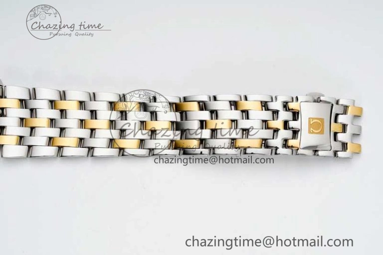 De Ville SS YG DIWF 1:1 Best Edition YG Dial on SS YG Bracelet MIYOTA Affordable 7853