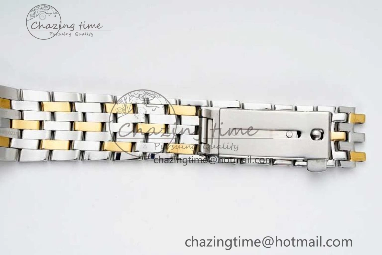 De Ville SS YG DIWF 1:1 Best Edition YG Dial on SS YG Bracelet MIYOTA Affordable 7853