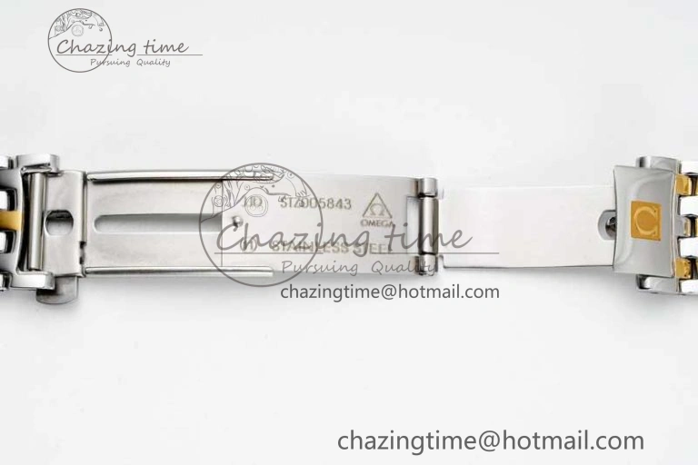 De Ville SS YG DIWF 1:1 Best Edition YG Dial on SS YG Bracelet MIYOTA Affordable 7853