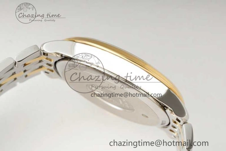 De Ville SS YG DIWF 1:1 Best Edition YG Dial on SS YG Bracelet MIYOTA Affordable 7853
