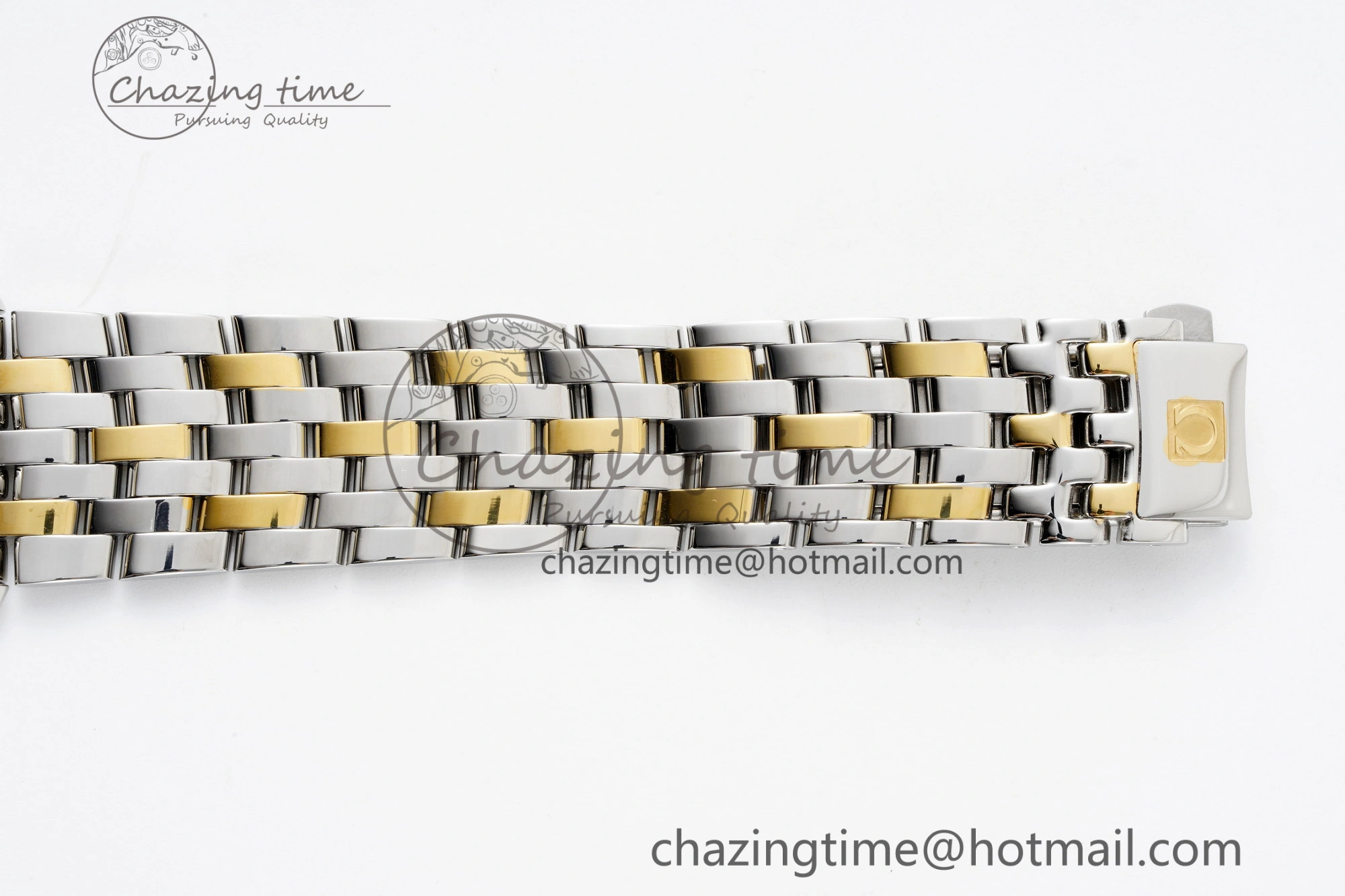 De Ville SS YG TWF 1:1 Best Edition YG Dial on SS YG Bracelet MIYOTA HighQuality 7839