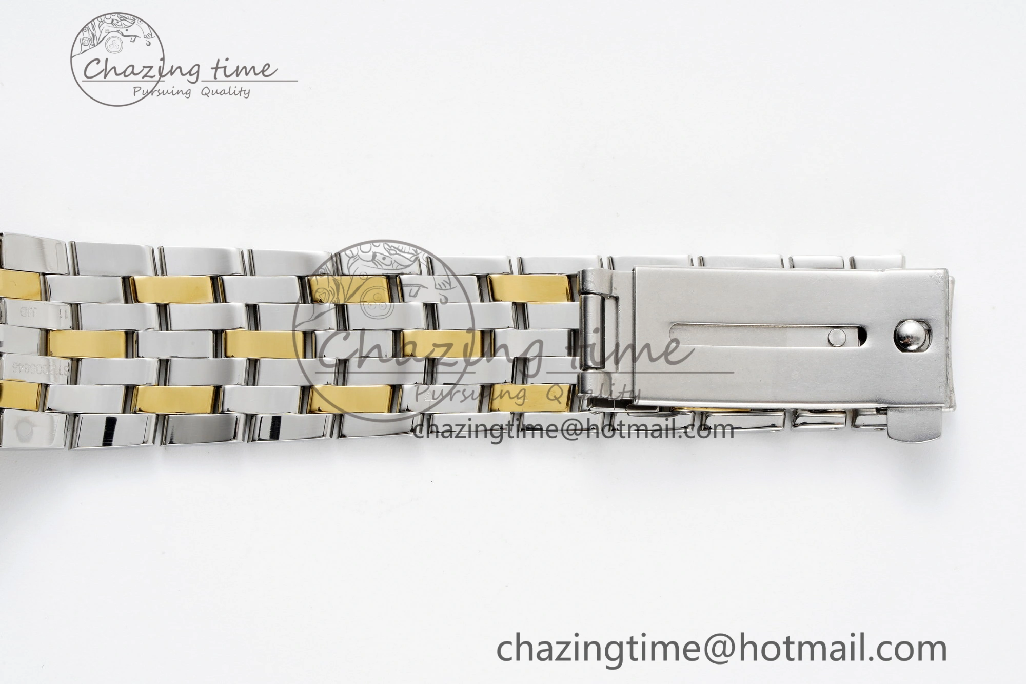 De Ville SS YG TWF 1:1 Best Edition YG Dial on SS YG Bracelet MIYOTA HighQuality 7839