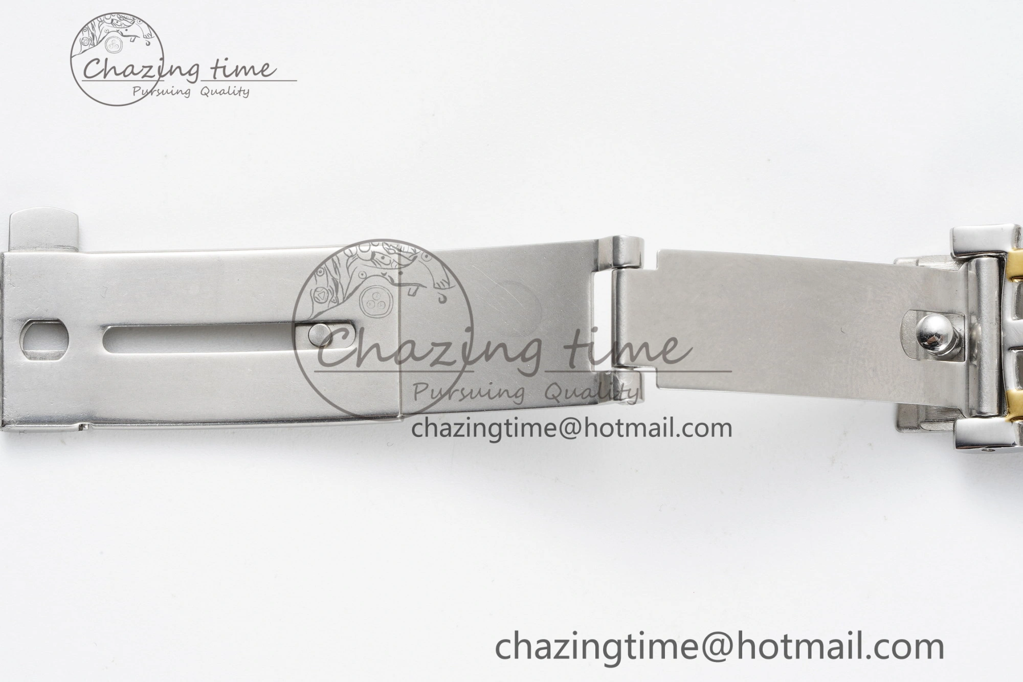 De Ville SS YG TWF 1:1 Best Edition YG Dial on SS YG Bracelet MIYOTA HighQuality 7839