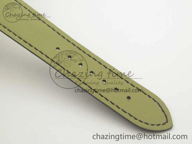 FastDry De Ville YG MKF 1:1 Best Edition Silver Dial YG Markers on Black Leather Strap MIYOTA 9015 V 8048