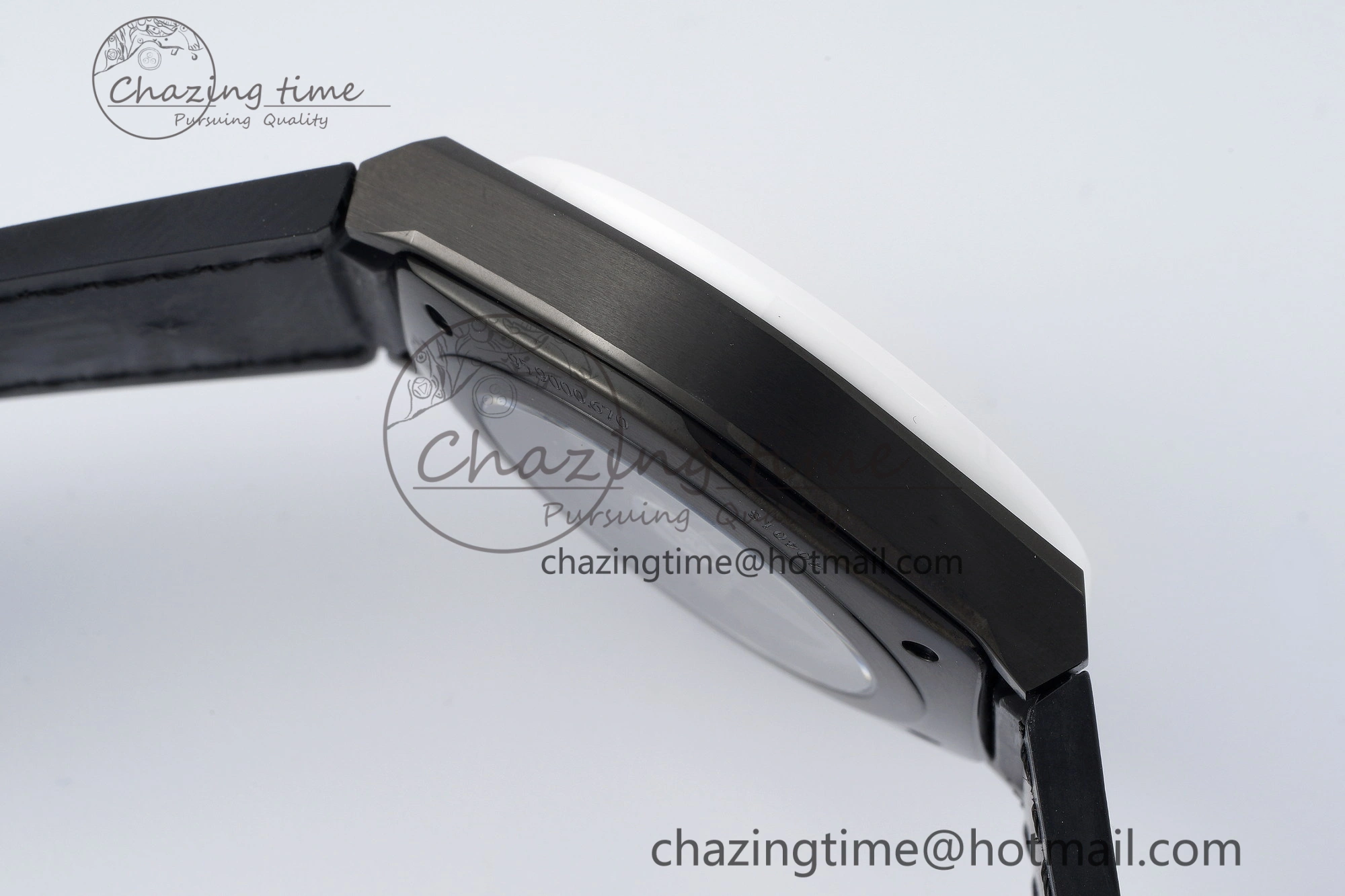 Bold Defy  LF 1:1 Best Edition Skeleton Black Dial White Bezel on White Gummy Strap A 10022