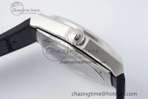 Sophisticated Defy  LF 1:1 Best Edition Skeleton Blue Dial on Black Rubber Strap A 10017