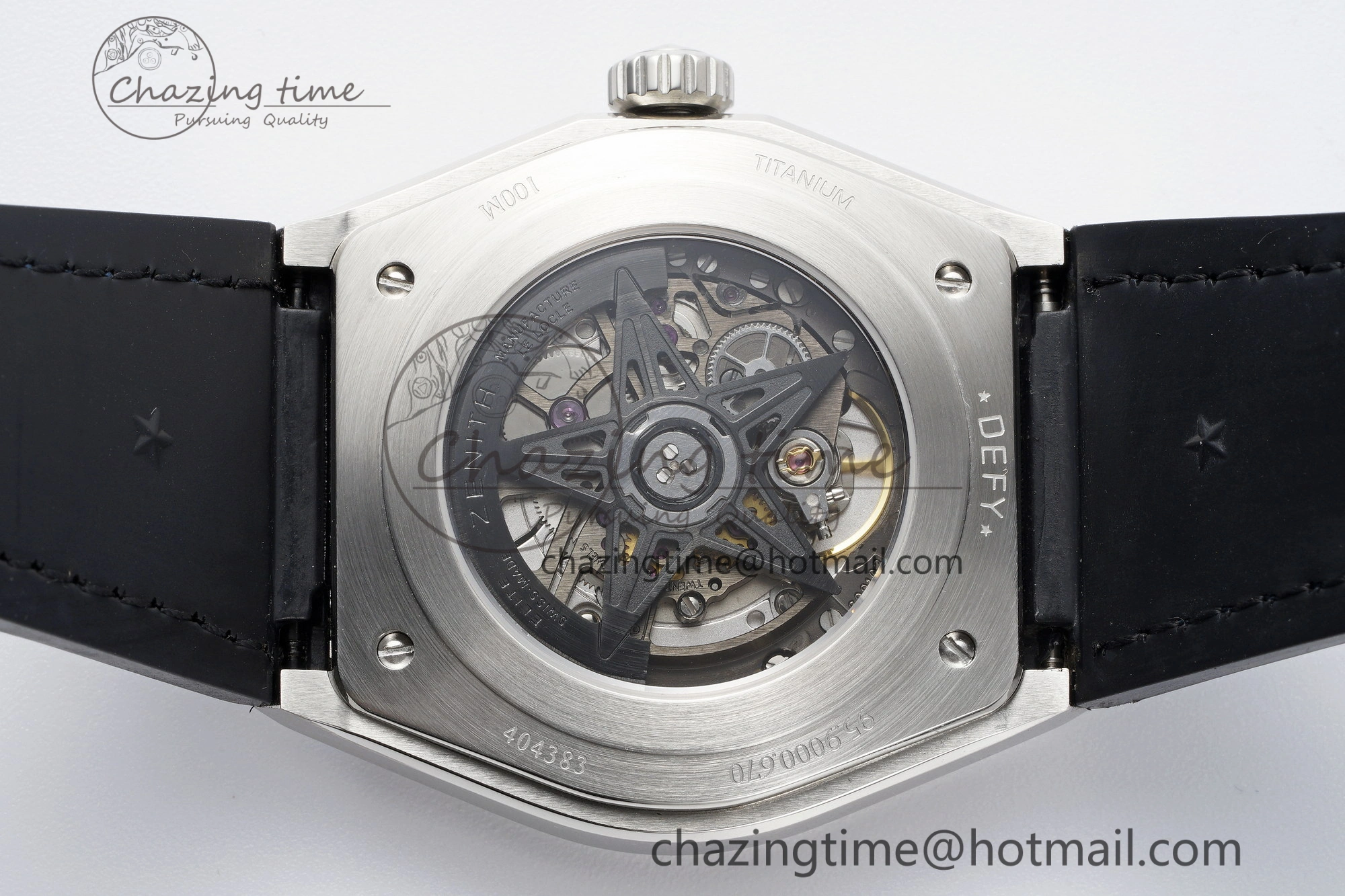 Defy  LF 1:1 Best Edition Skeleton Blue Dial on Blue Gummy Strap A TimelessDesign 10020