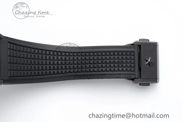 FreshLook Defy  LF 1:1 Best Edition Skeleton Gray Dial Black Bezel on Black Rubber Strap A 10023