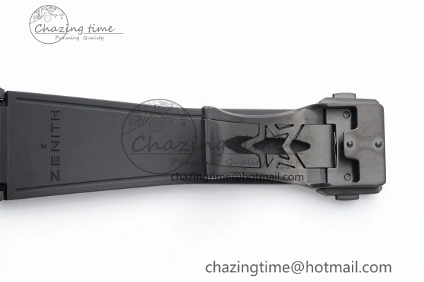 FreshLook Defy  LF 1:1 Best Edition Skeleton Gray Dial Black Bezel on Black Rubber Strap A 10023