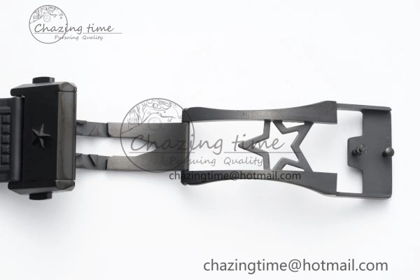 FreshLook Defy  LF 1:1 Best Edition Skeleton Gray Dial Black Bezel on Black Rubber Strap A 10023