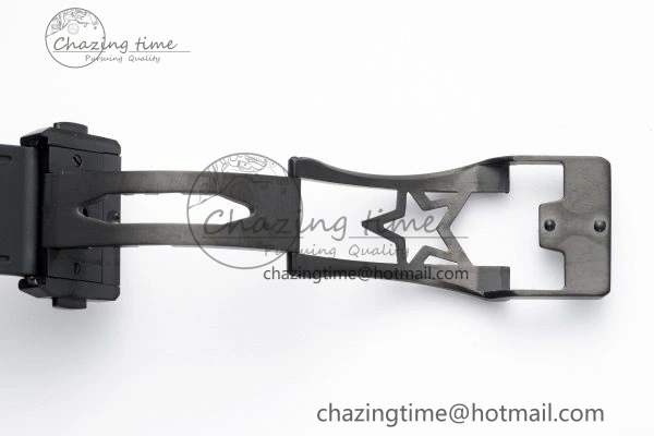FreshLook Defy  LF 1:1 Best Edition Skeleton Gray Dial Black Bezel on Black Rubber Strap A 10023