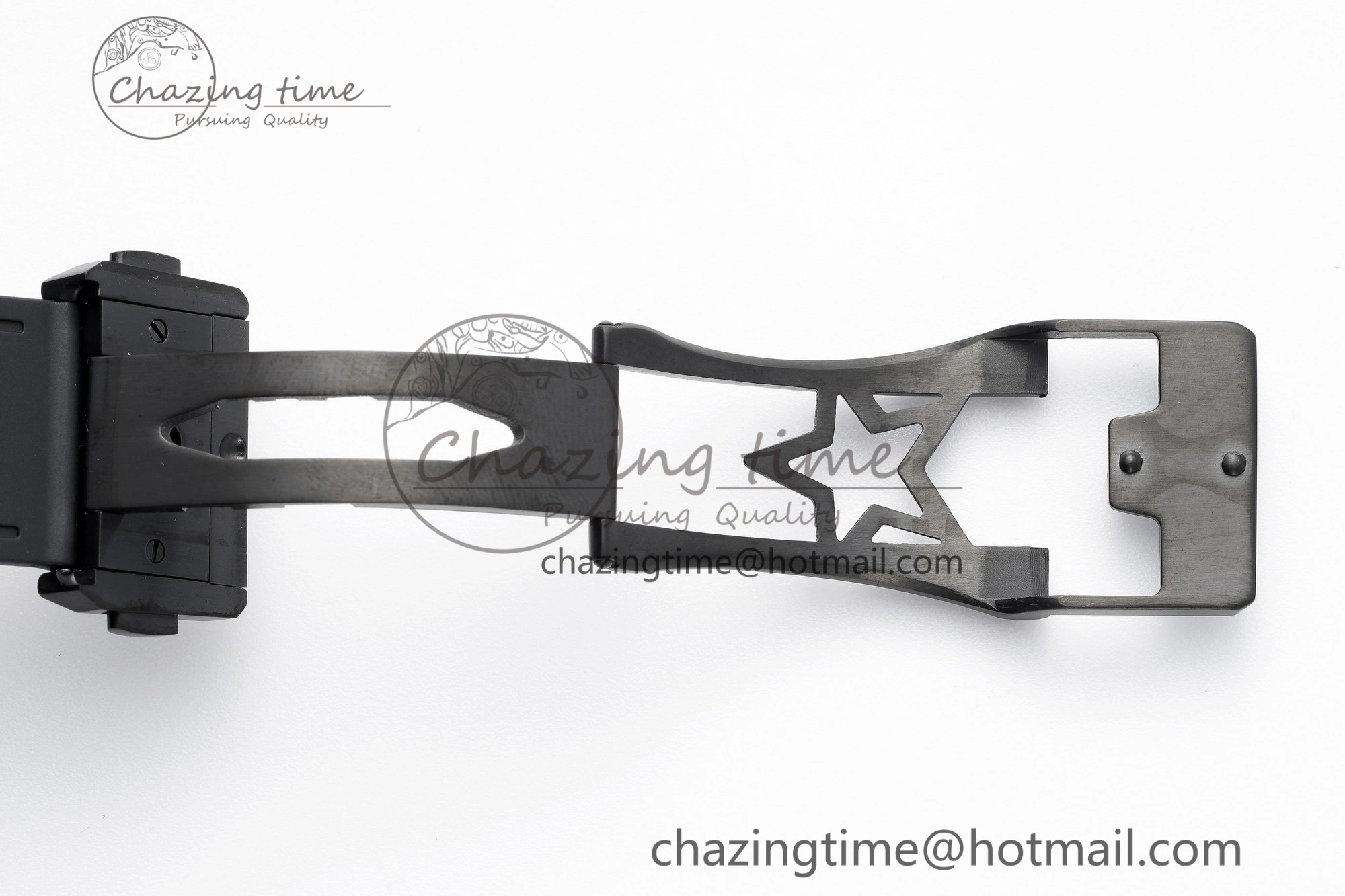 FreshLook Defy  LF 1:1 Best Edition Skeleton Gray Dial Black Bezel on Black Rubber Strap A 10023