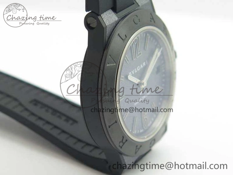 Diagono Magnesium PVD GF 1:1 Gray Textured Dial On Black Rubber Strap MIYOTA 9015 V Resilient 5829