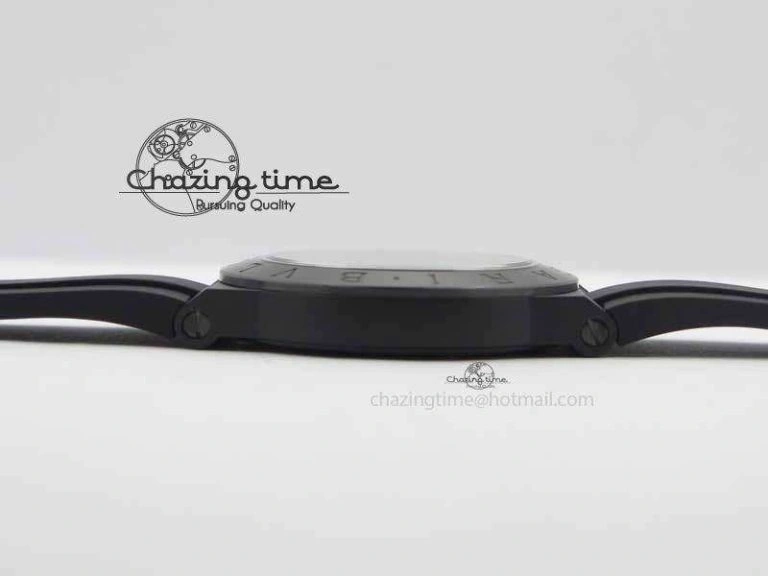 Diagono Magnesium PVD GF 1:1 Gray Textured Dial On Black Rubber Strap MIYOTA UrbanChic 5838