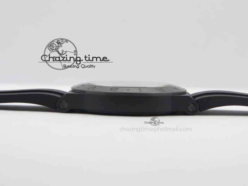 Diagono Magnesium PVD GF 1:1 Gray Textured Dial On Black Rubber Strap MIYOTA UrbanChic 5838
