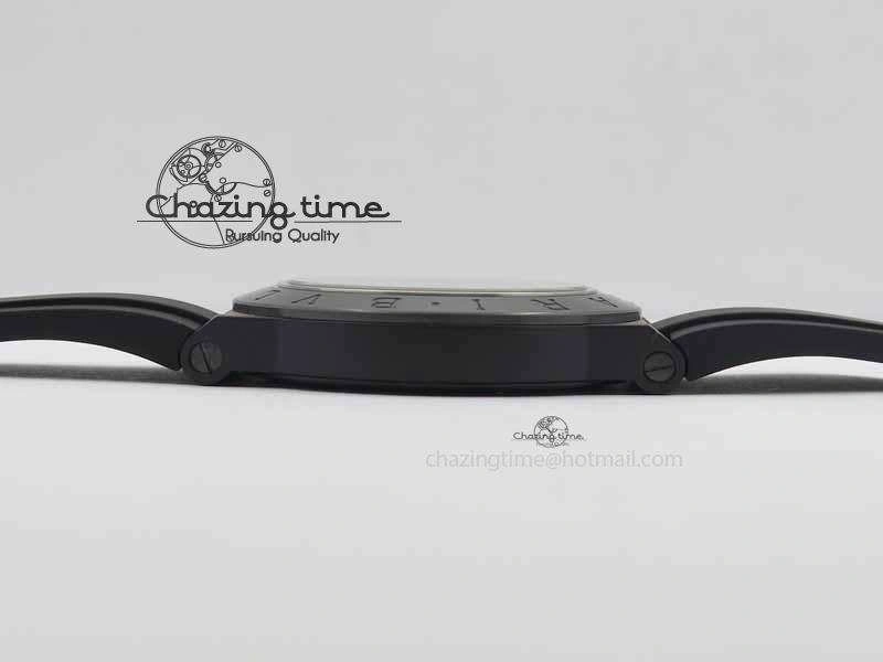 Diagono Magnesium PVD GF 1:1 Pink Textured Dial On Black Rubber Strap MIYOTA Colorful 5836