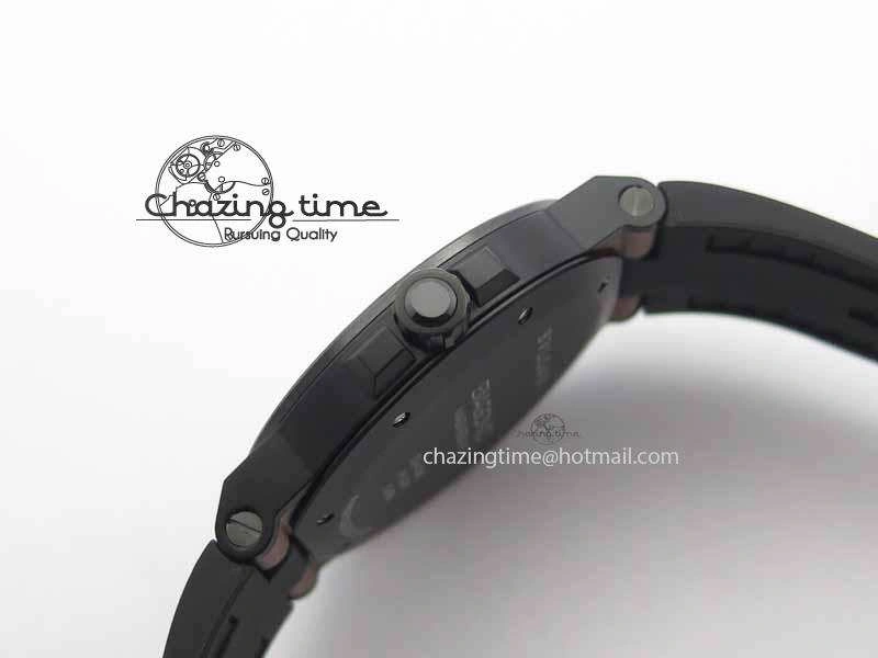 Diagono Magnesium PVD GF 1:1 Pink Textured Dial On Black Rubber Strap MIYOTA Colorful 5836