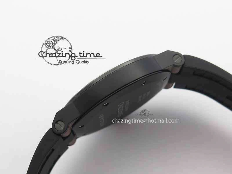 Diagono Magnesium PVD GF 1:1 Pink Textured Dial On Black Rubber Strap MIYOTA Colorful 5836