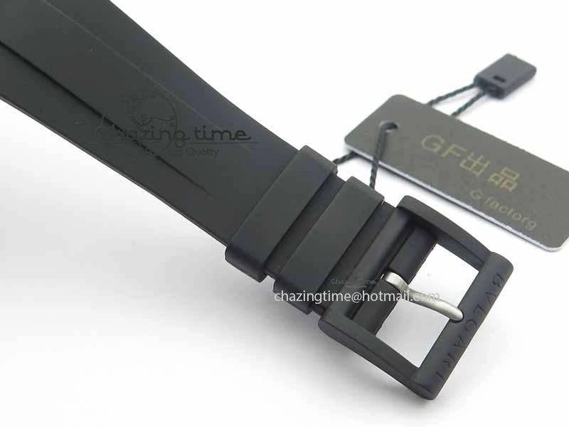 Diagono Magnesium PVD GF 1:1 Pink Textured Dial On Black Rubber Strap MIYOTA Colorful 5836