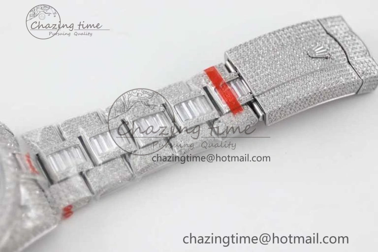 Breathable Diamond Skydweller SS TWF Best Edition Blue Dial on SS Bracelet 23J to 2340