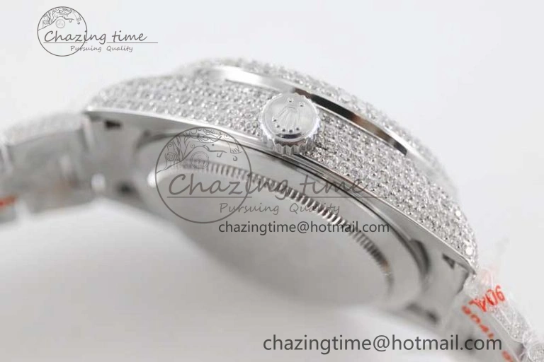 Breathable Diamond Skydweller SS TWF Best Edition Blue Dial on SS Bracelet 23J to 2340