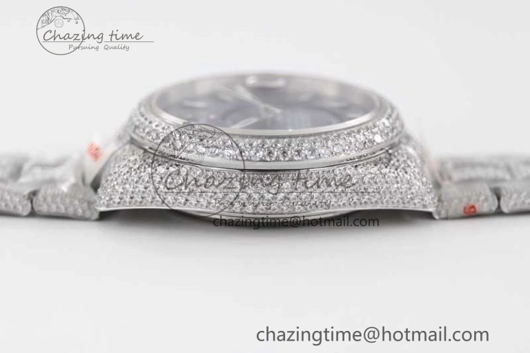 Breathable Diamond Skydweller SS TWF Best Edition Blue Dial on SS Bracelet 23J to 2340