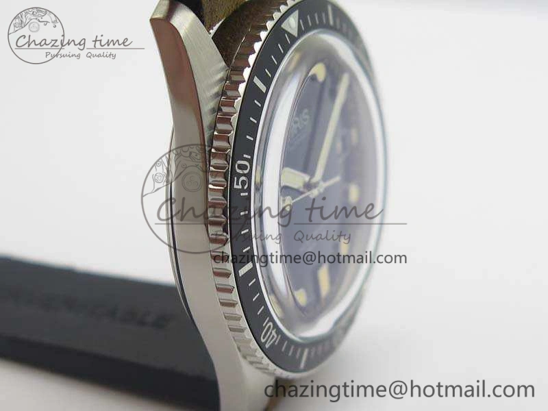 Attractive Divers 7720 SS ZZF 1:1 Best Edition Blue Dial On Brown Leather Strap A 8292