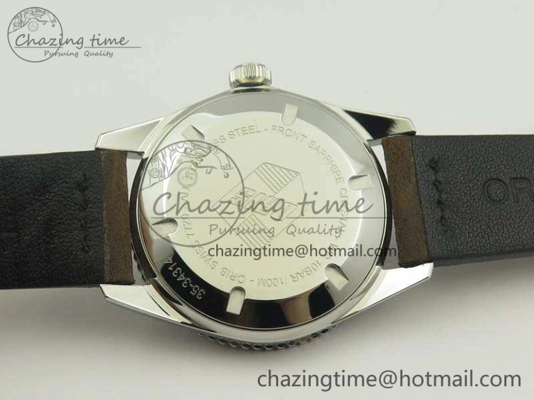 Efficient Divers 7720 SS ZZF 1:1 Best Edition Green Dial On Brown Leather Strap A 8290