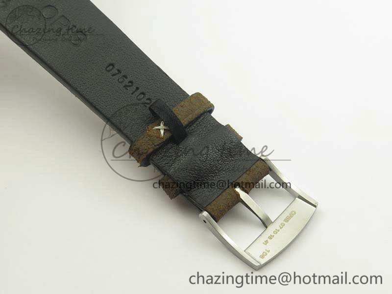 Efficient Divers 7720 SS ZZF 1:1 Best Edition Green Dial On Brown Leather Strap A 8290