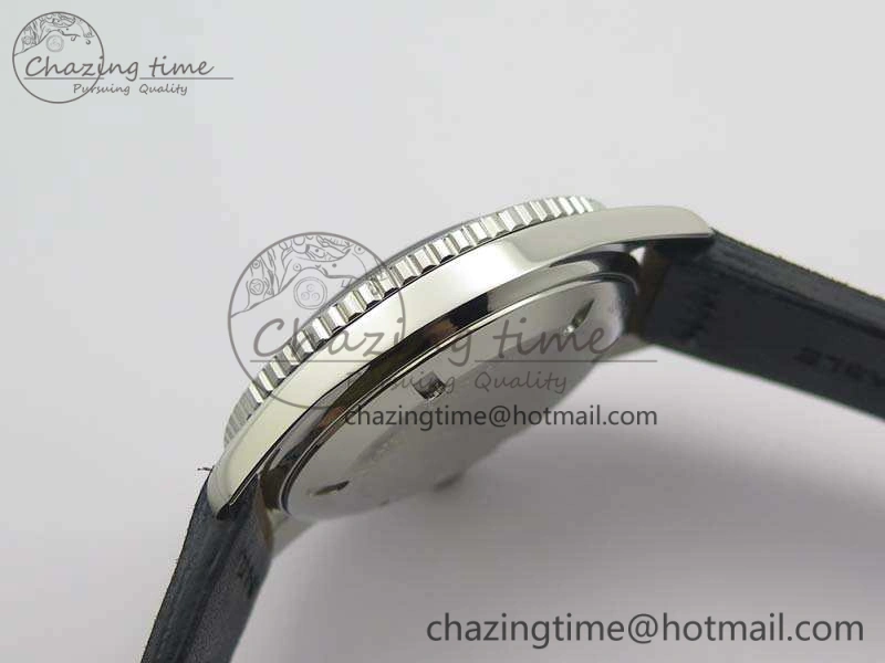 Divers 7720 SS ZZF 1:1 Best Edition Sliver Gray Dial On Brown Leather Strap A Bright 8291