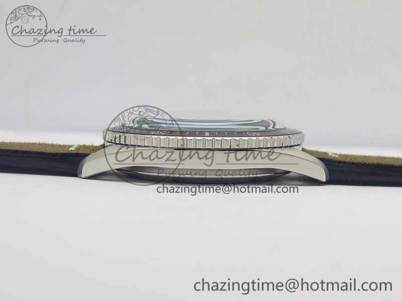 Divers 7720 SS ZZF 1:1 Best Edition Sliver Gray Dial On Brown Leather Strap A Bright 8291