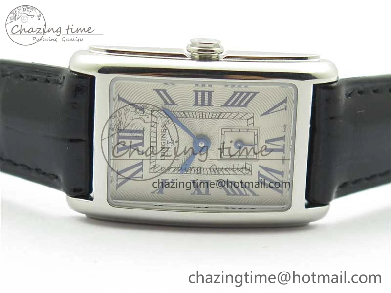 Lightweight Doloevita SS 8848F 1:1 Best Edition Ivory White Textured Dial On Black Leather Strap Cal.L178. 10436
