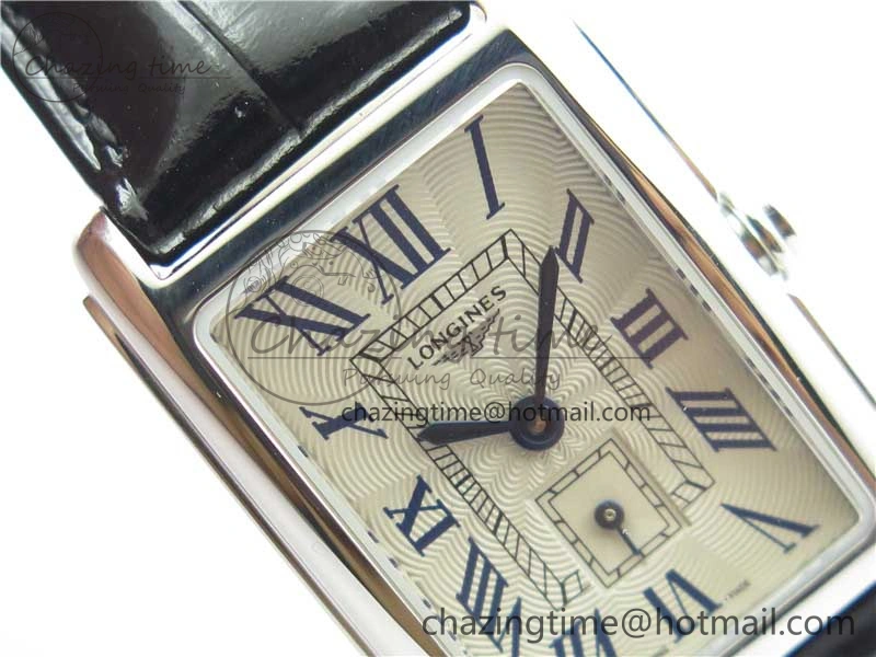 Lightweight Doloevita SS 8848F 1:1 Best Edition Ivory White Textured Dial On Black Leather Strap Cal.L178. 10436