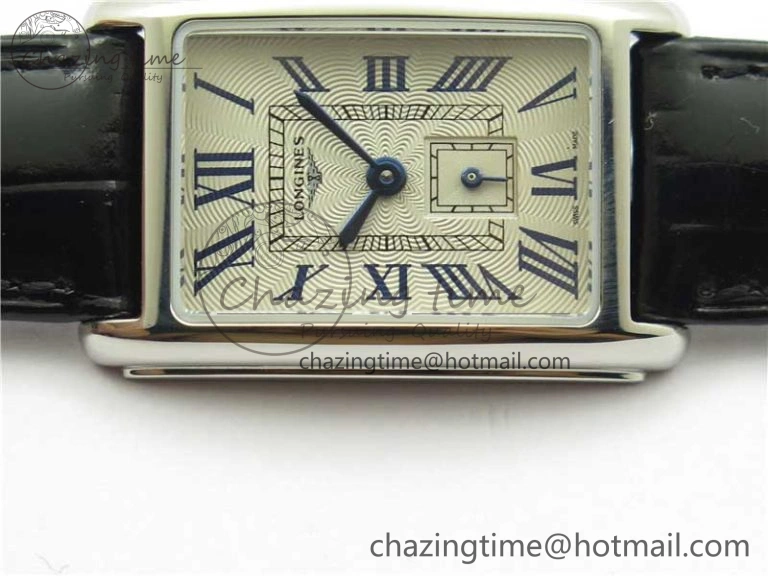 Lightweight Doloevita SS 8848F 1:1 Best Edition Ivory White Textured Dial On Black Leather Strap Cal.L178. 10436