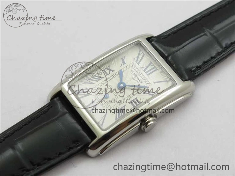 Lightweight Doloevita SS 8848F 1:1 Best Edition Ivory White Textured Dial On Black Leather Strap Cal.L178. 10436