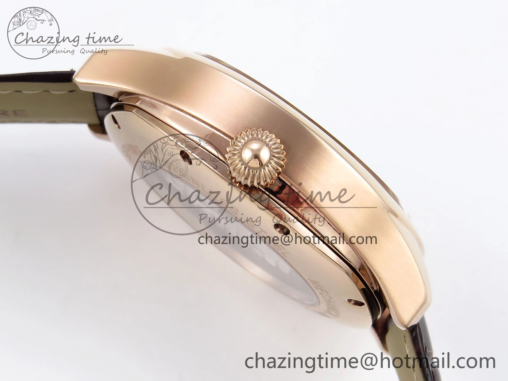 AllSeason Drive De Cartier Flying Tourbillon RG RMS Best Edition White Dial on Brown Leather Strap 5990