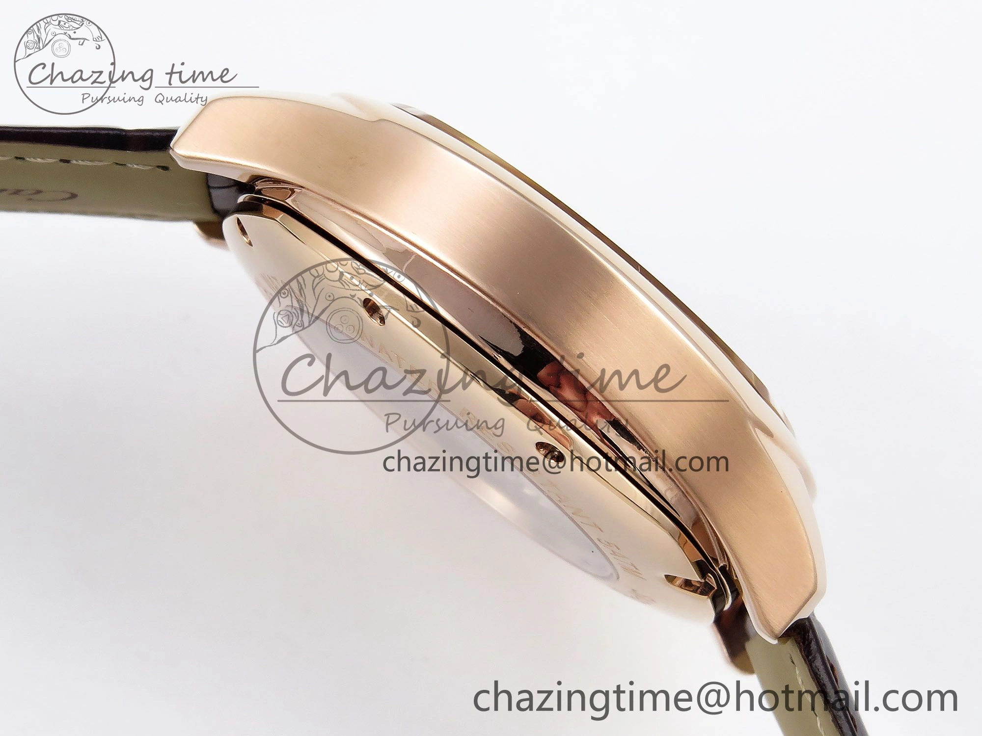 AllSeason Drive De Cartier Flying Tourbillon RG RMS Best Edition White Dial on Brown Leather Strap 5990