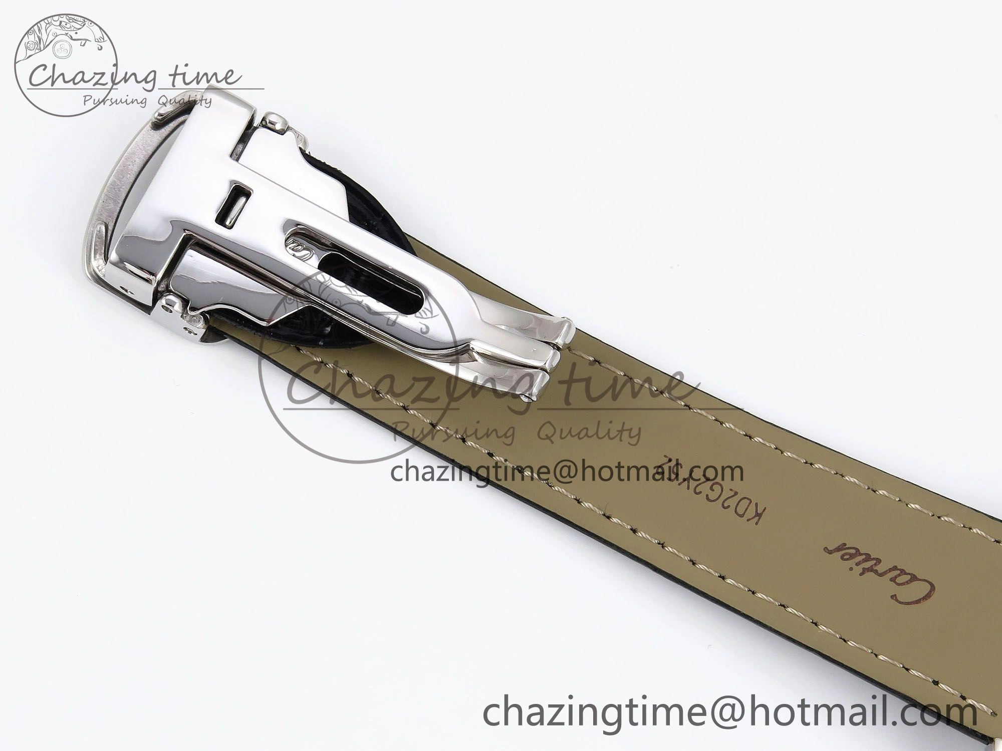 Drive De Cartier Flying Tourbillon SS RMS Best Edition Green Dial on Black Leather Strap AllSeason 5989