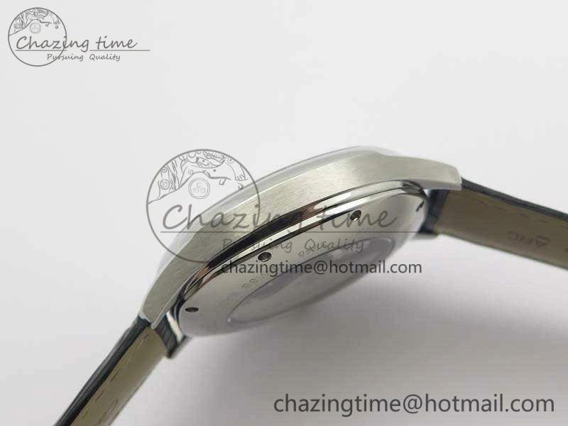 Drive de Cartier SS TF 1:1 Best Edition Gray Textured Dial On Black Leather Strap A23J BestValue 6277